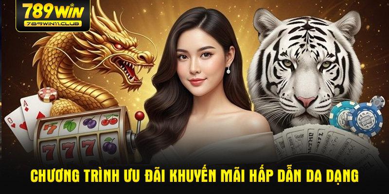 Chương trình ưu đãi khuyến mãi hấp dẫn da dạng